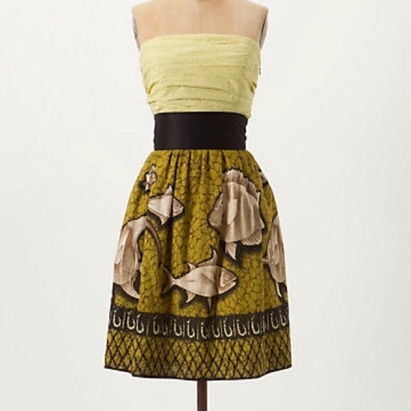 Anthropologie Dresses & Skirts - Anthropologie Vanessa Virginia Fish Dress